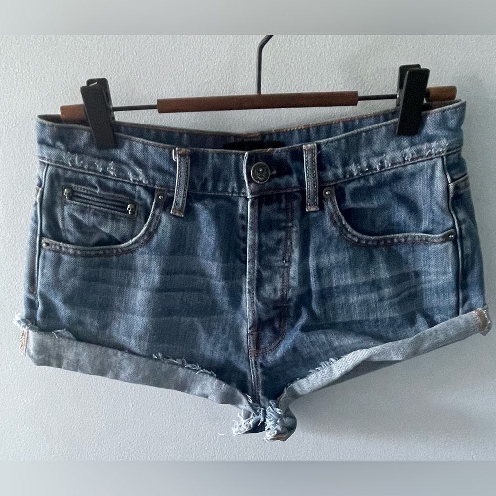 The Kooples Size S High Waist Jean Shorts